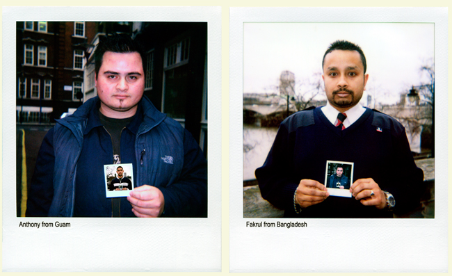 Anthony from Guam and Fakrul from Bangladesh